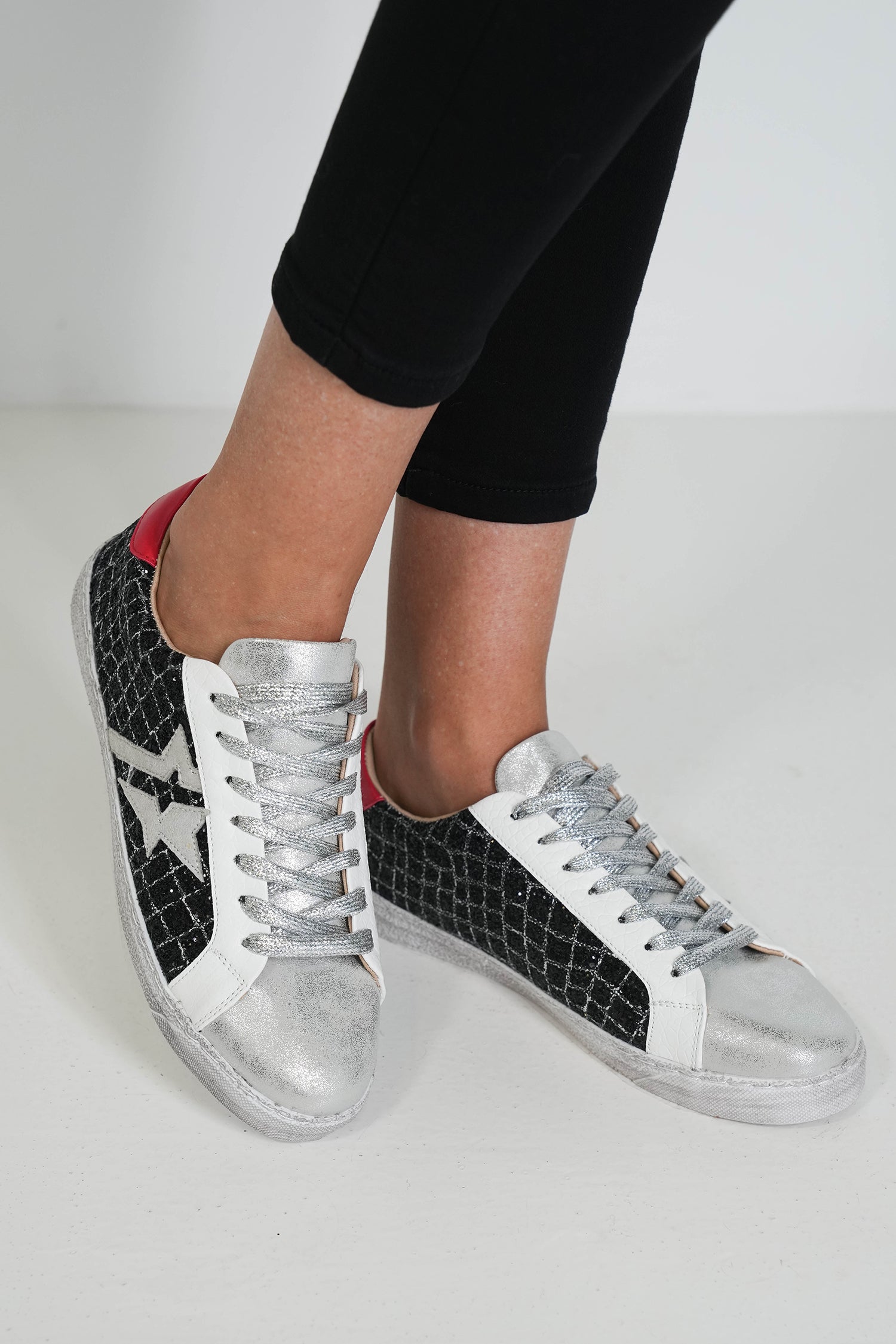 Black Lexy Trainer