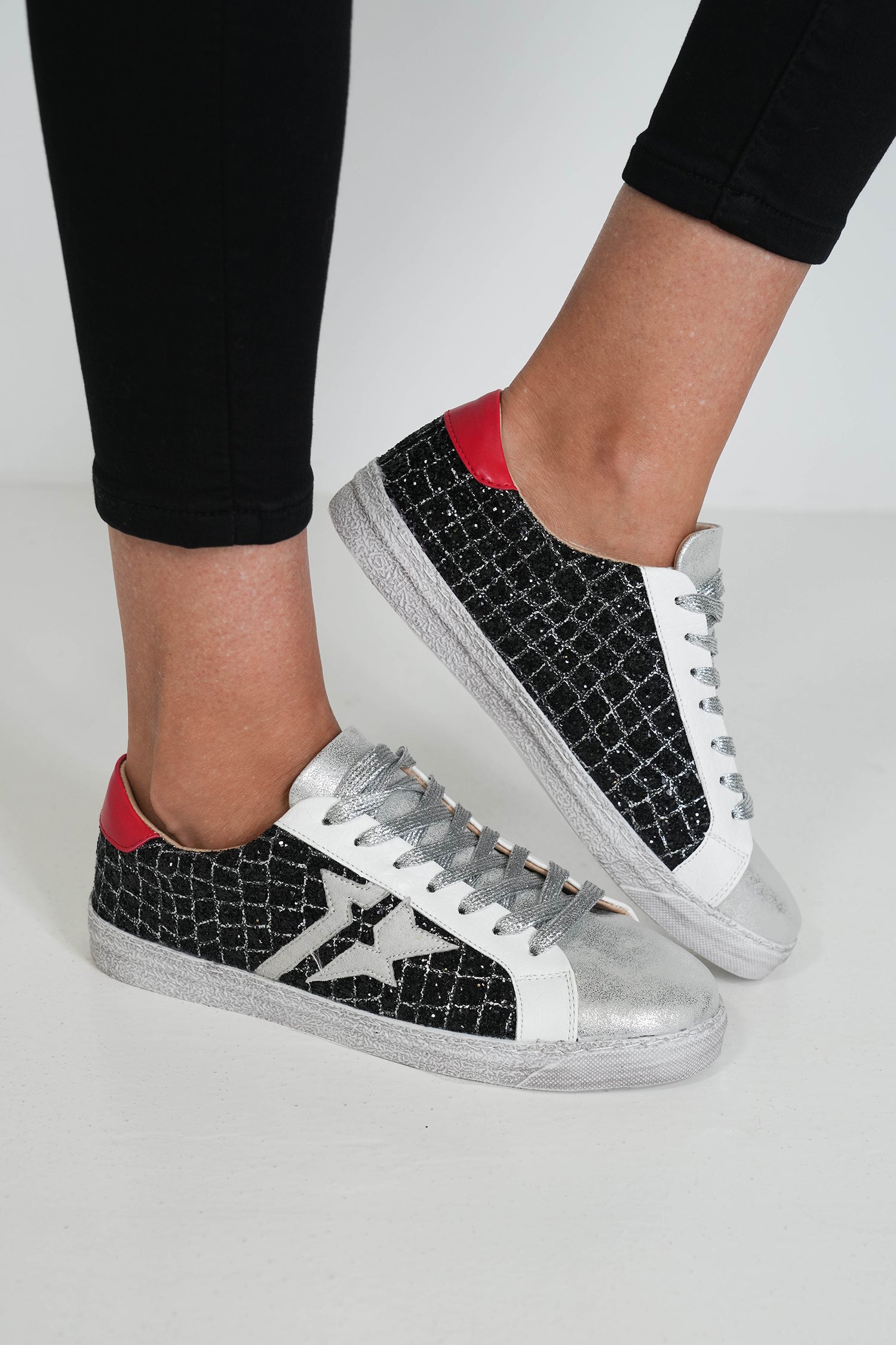 Black Lexy Trainer
