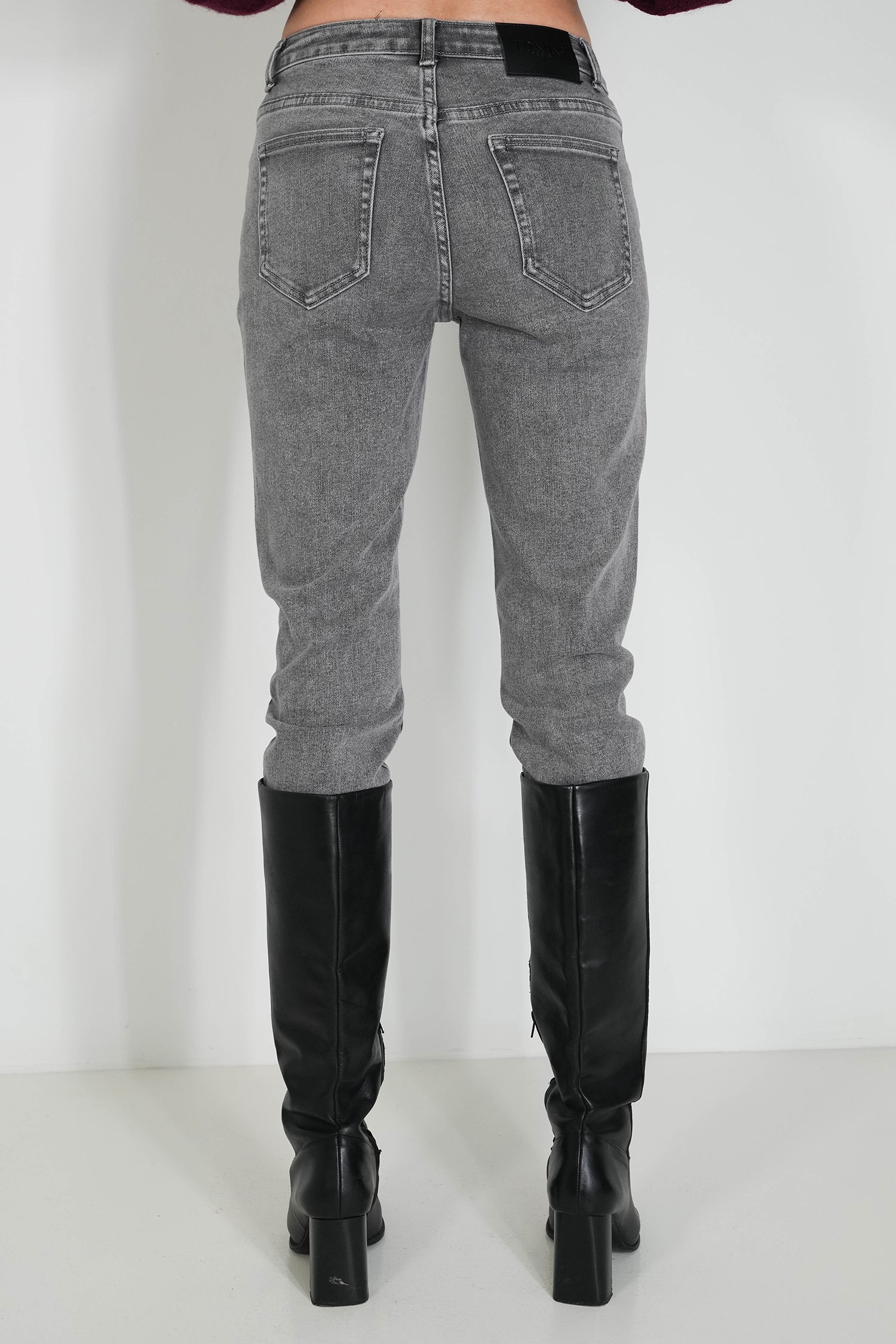 Grey Winter Jean