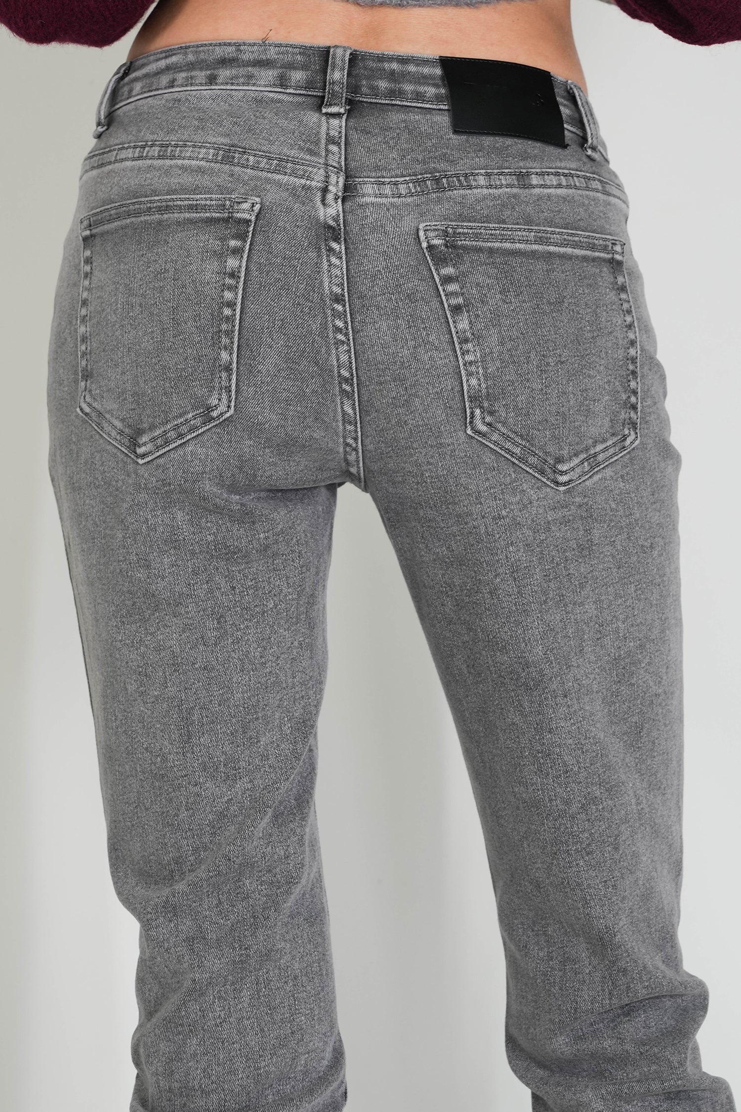Grey Winter Jean