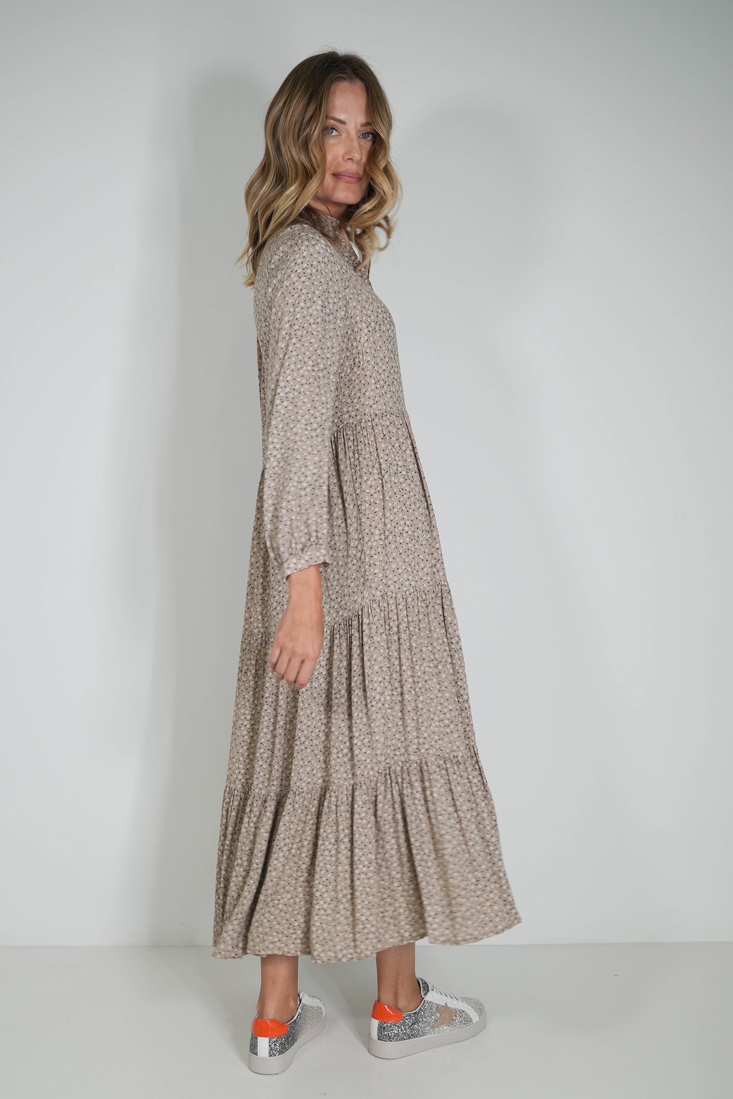 Beige Anelisa Dress