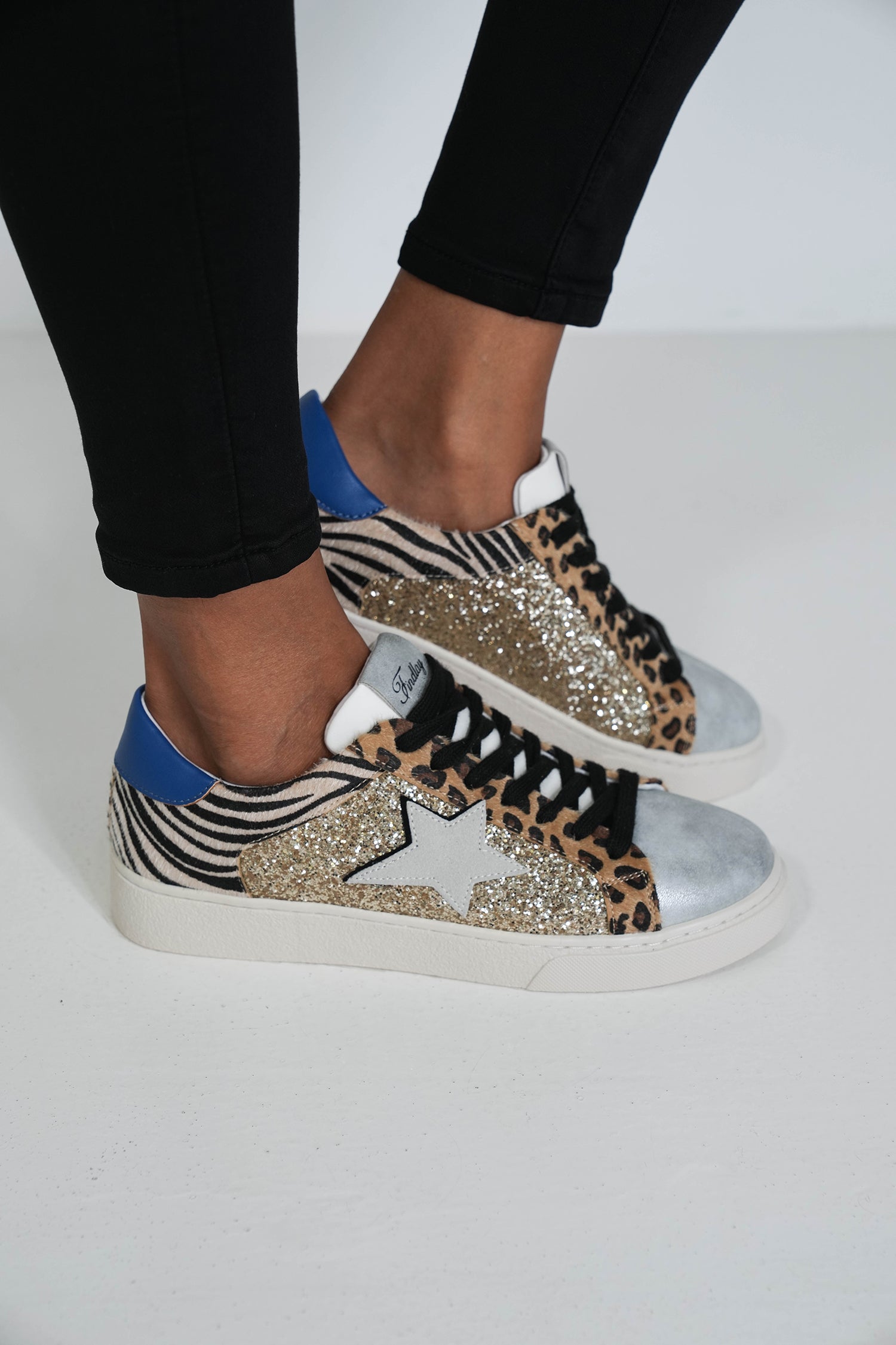 Cobalt Animal Sneaker