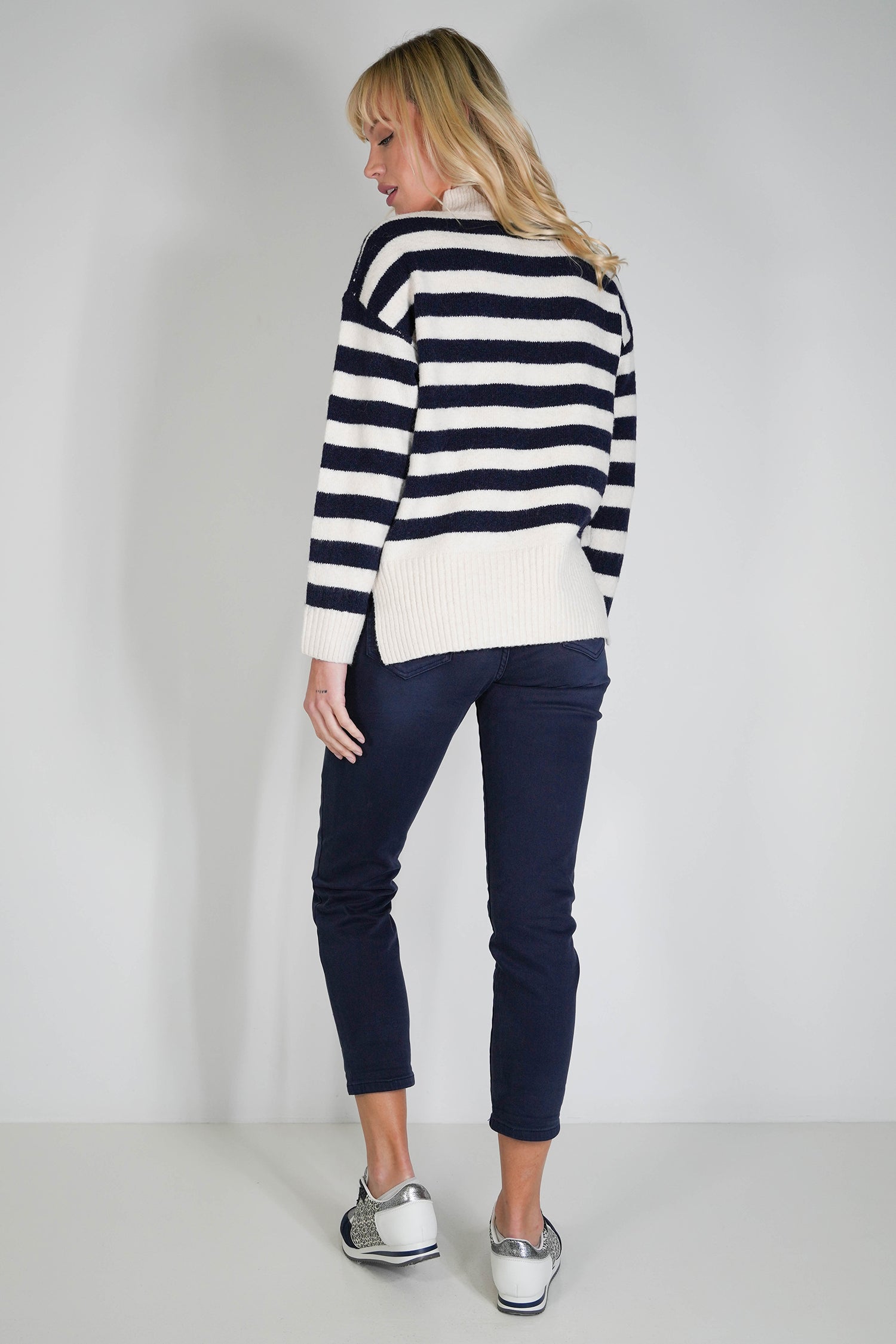 Ink Nautical Striped Jumper