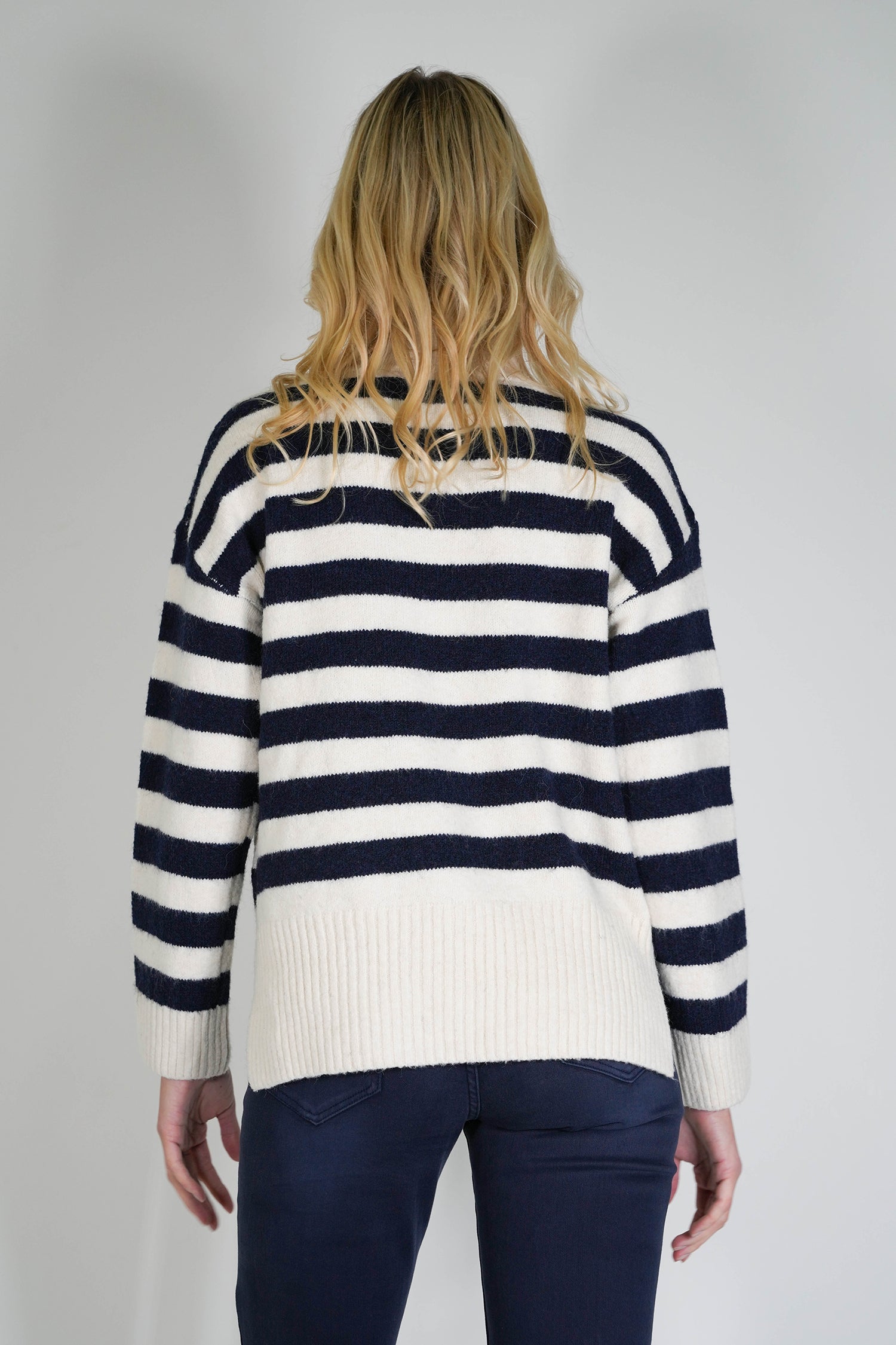 Ink Nautical Striped Jumper