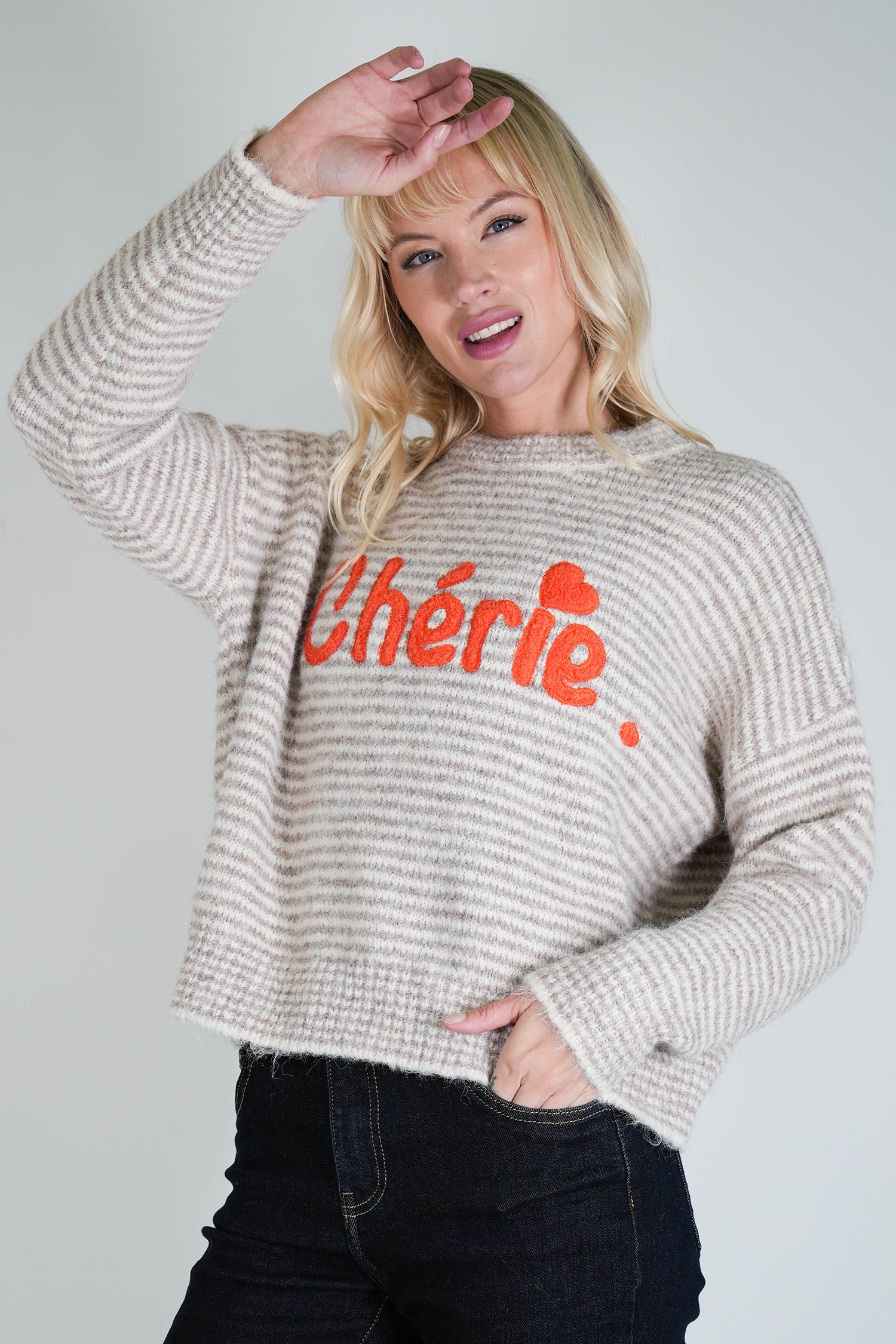 Beige Cherie Jumper