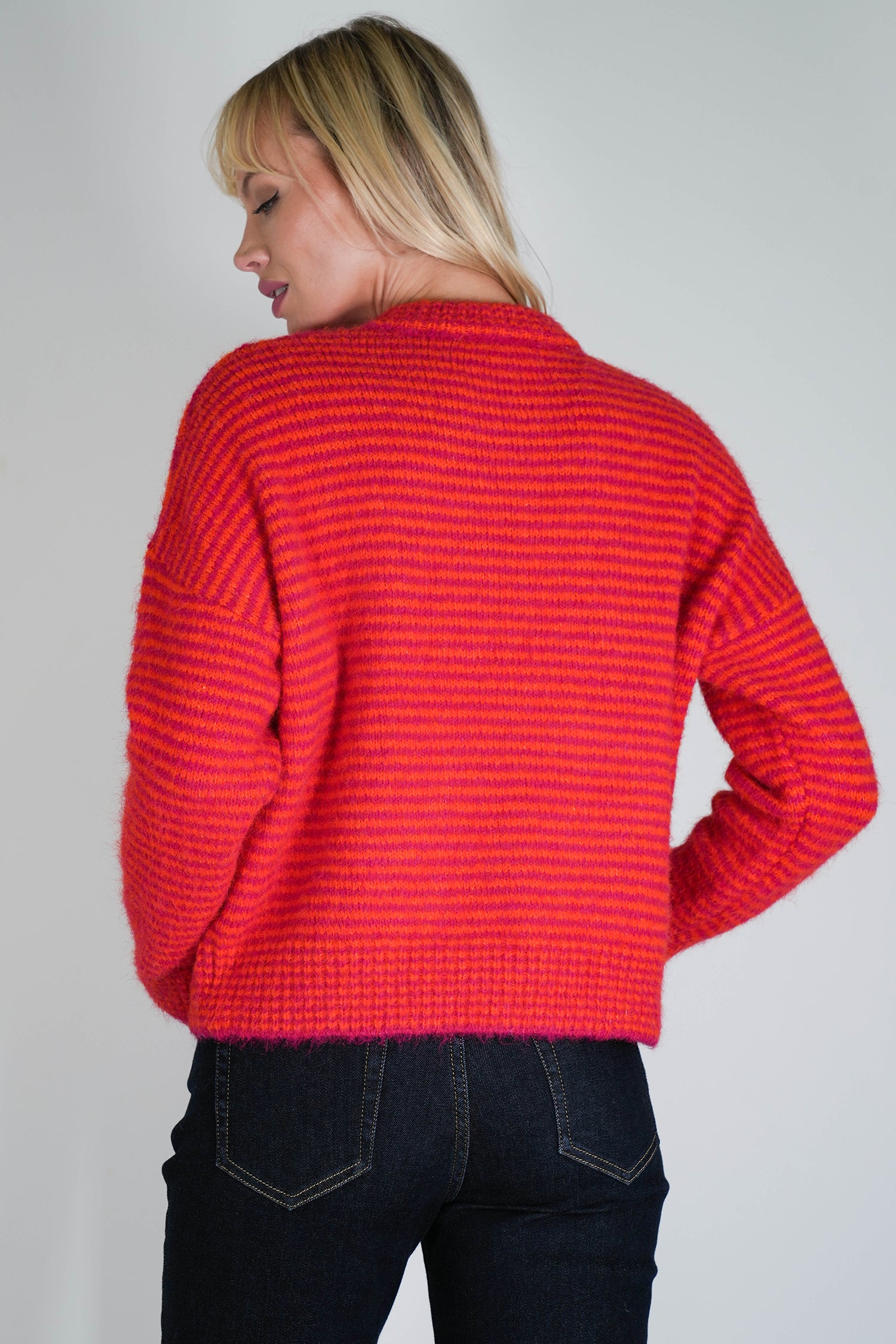 Orange and Pink Amour Jumper