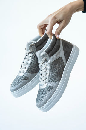 Leopard Hi Top Trainer