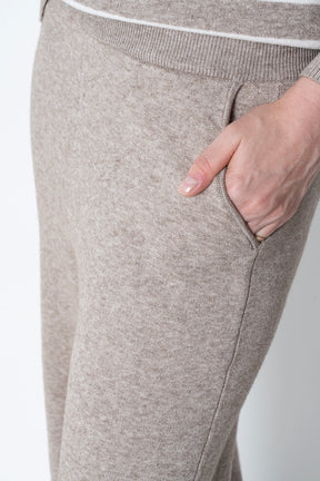 Taupe Knit Pant