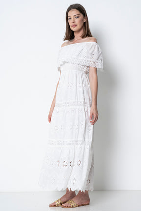 White Laura Dress