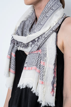 Grey Phoebe Scarf