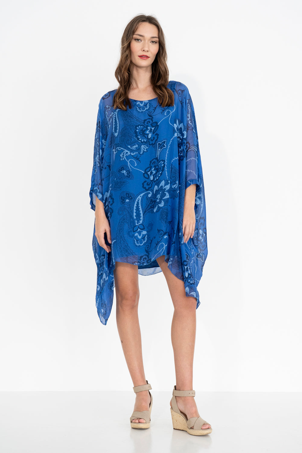 Paisley Silk Tunic