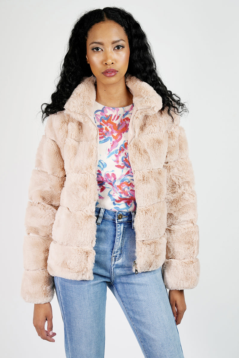 Faux Fur Jacket