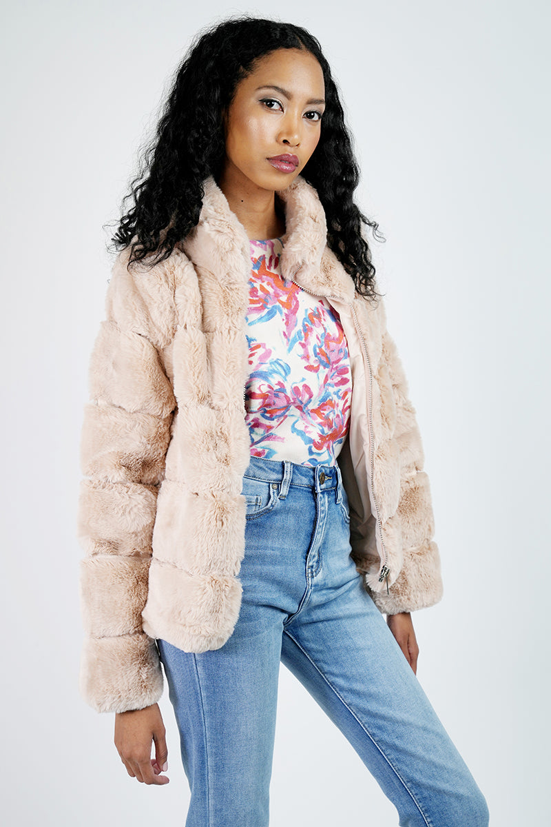 Faux Fur Jacket