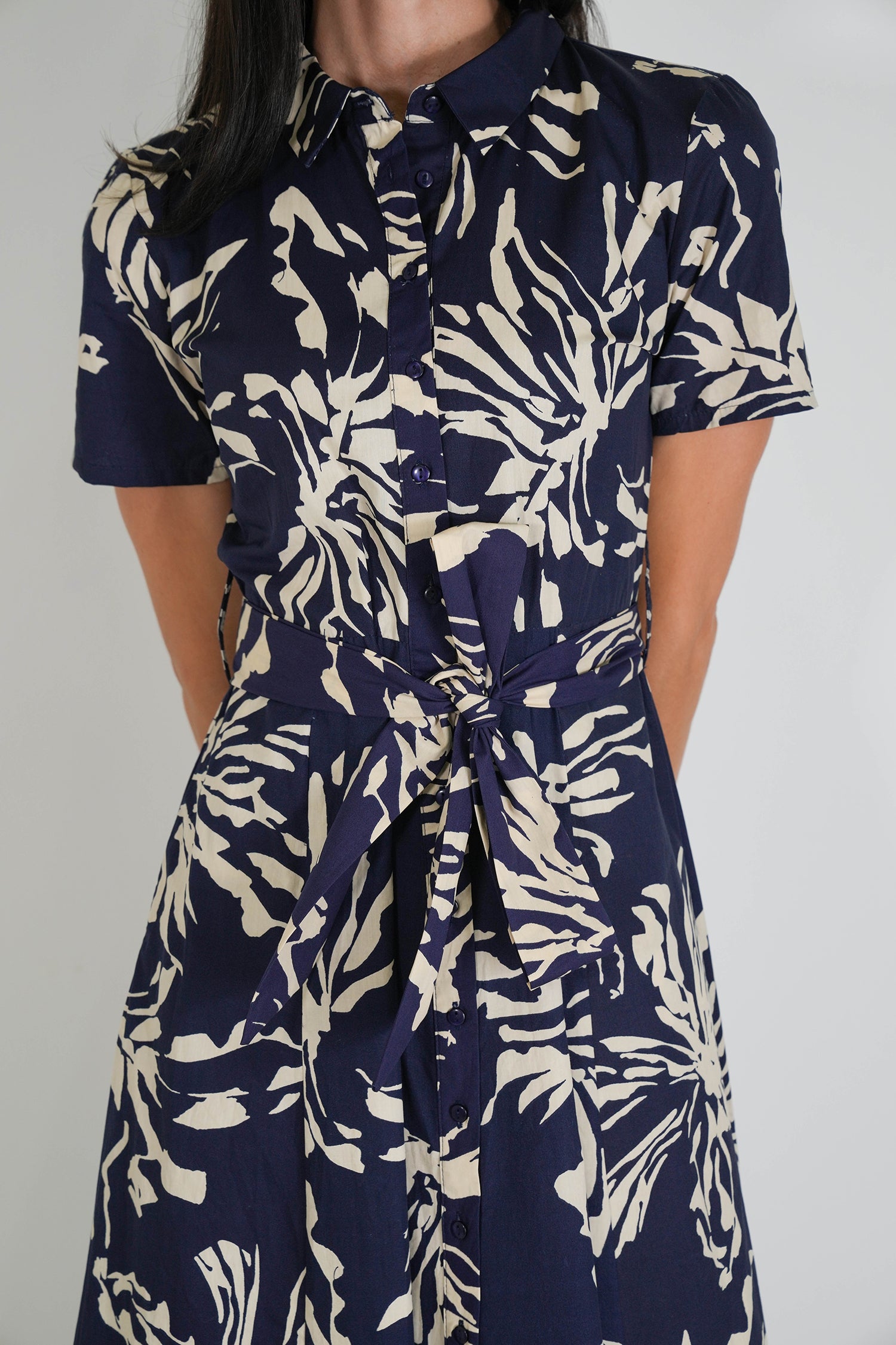 Navy Kerry Shirt Dress