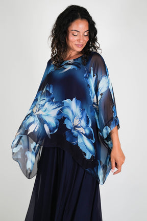 Tiffany Silk Poncho