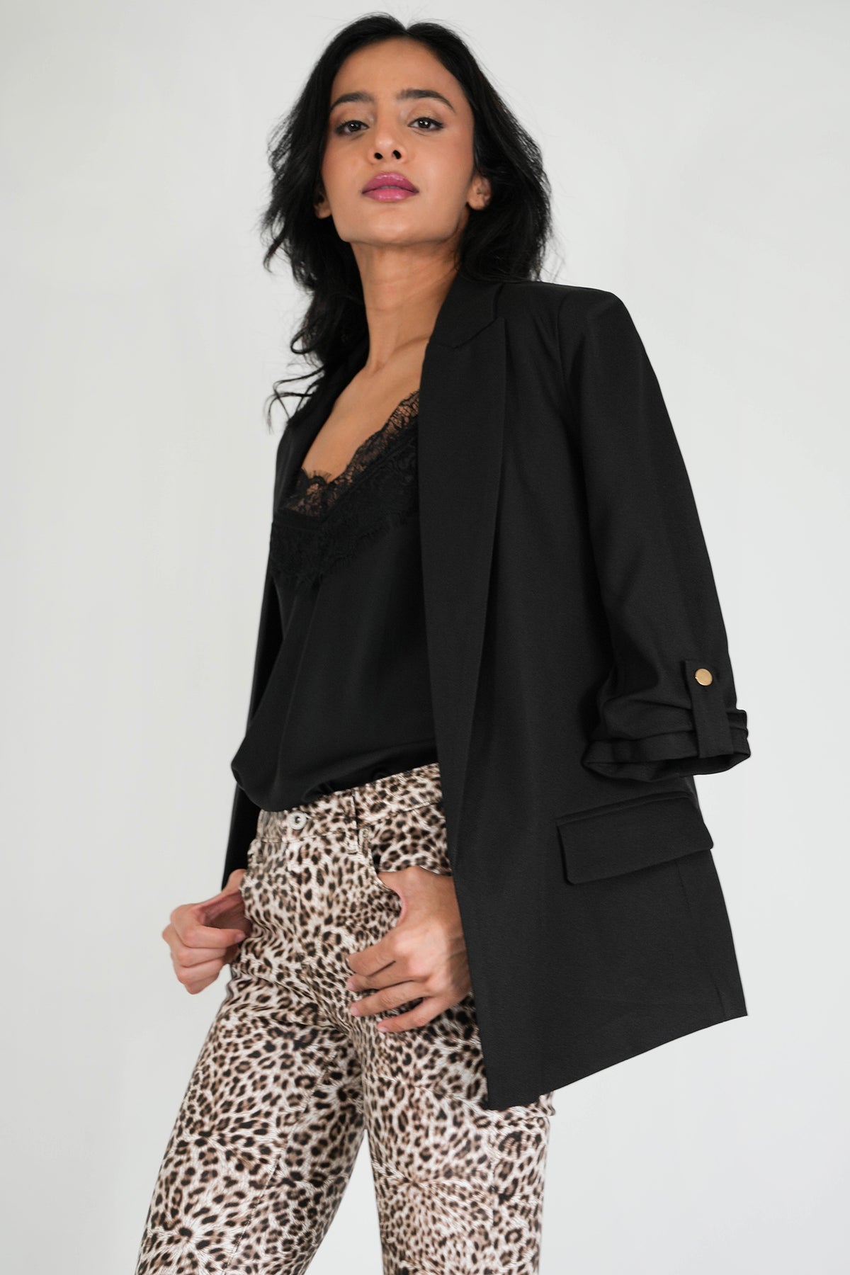 Black Summer Blazer