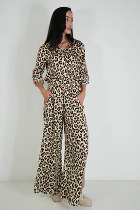 Leopard Striped Pant