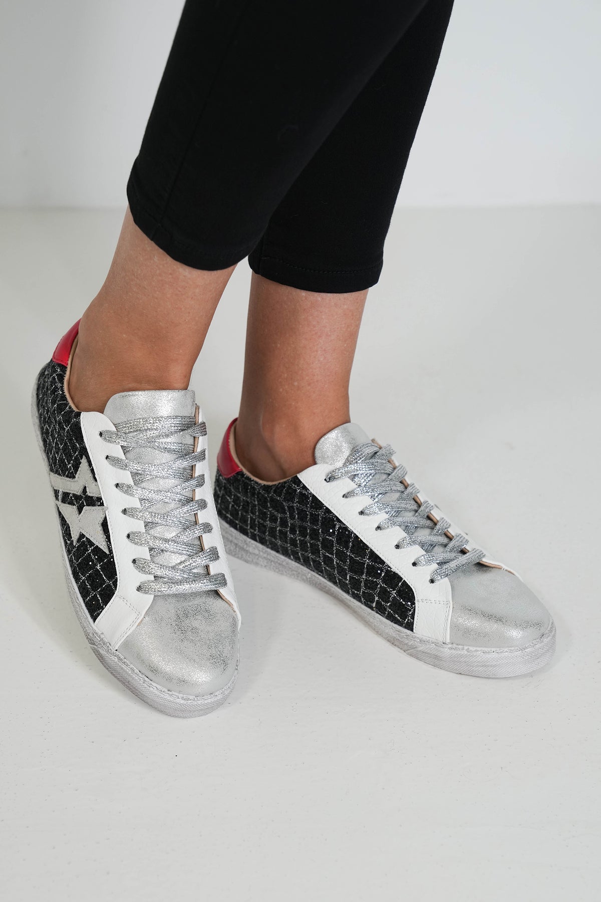Black Lexy Trainer
