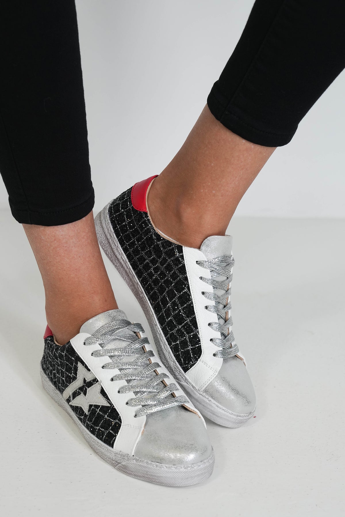 Black Lexy Trainer