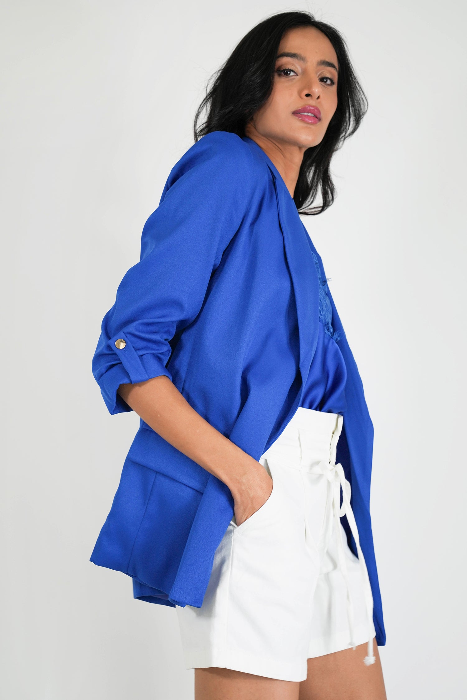 Cobalt Summer Blazer