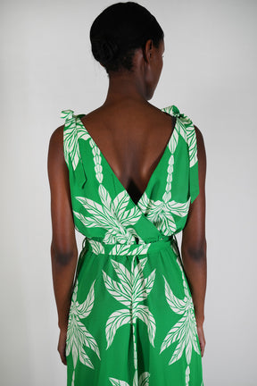 Green Palm Dress