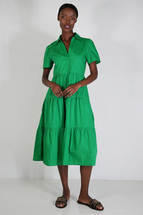 Green Shirt Dress