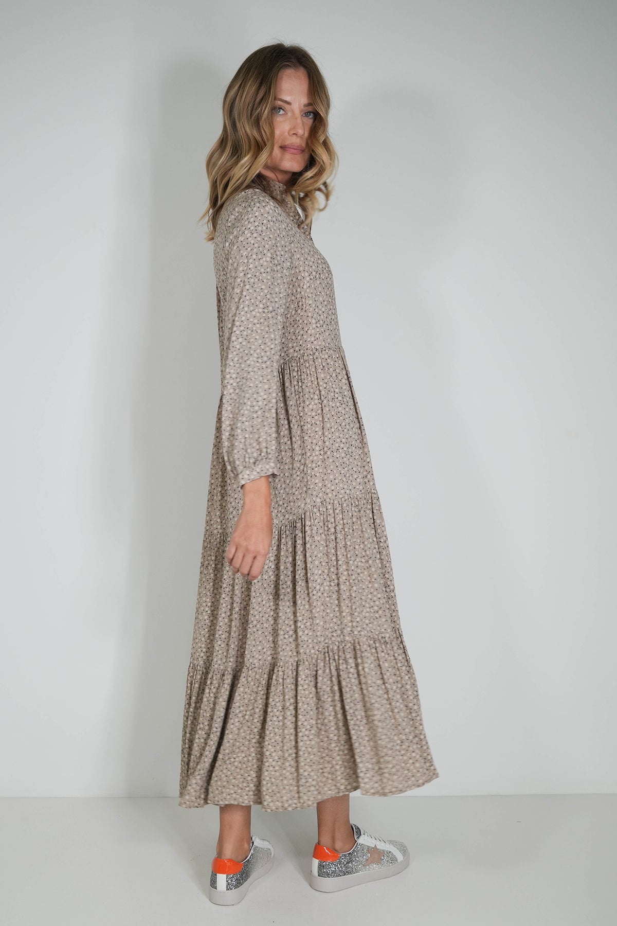 Beige Anelisa Dress