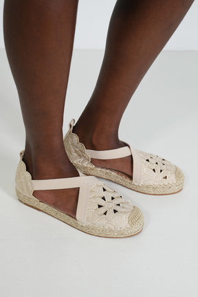 Cream Jenna Espadrille