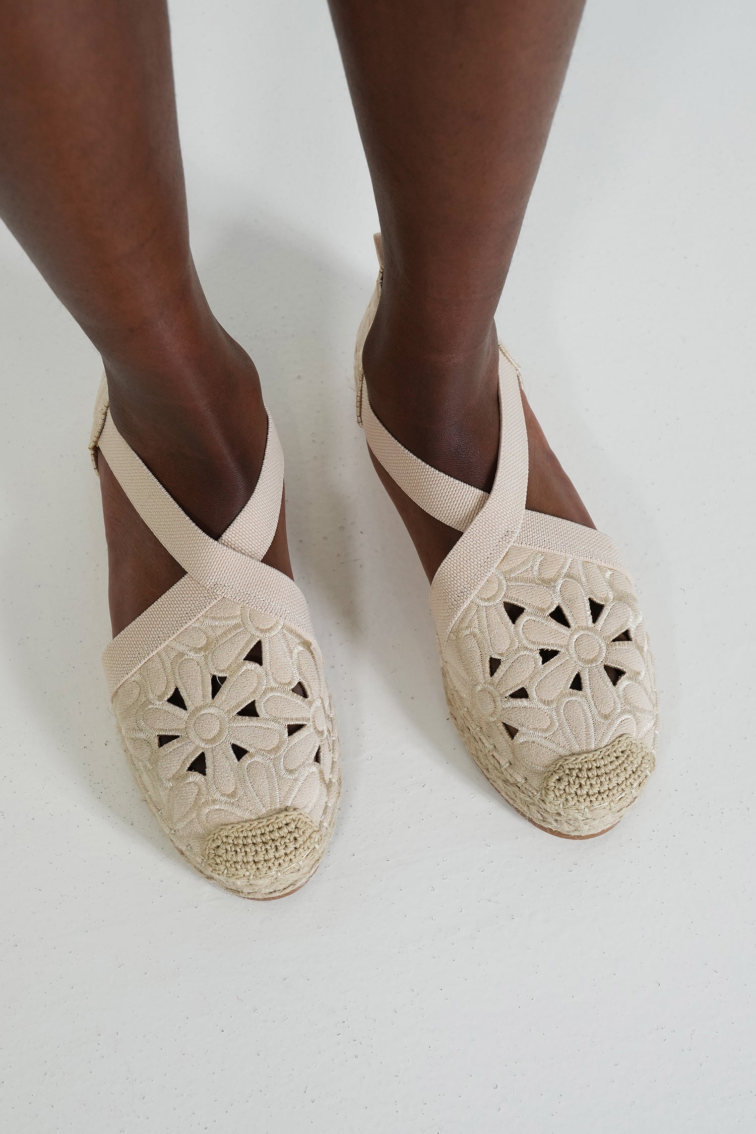 Cream Jenna Espadrille