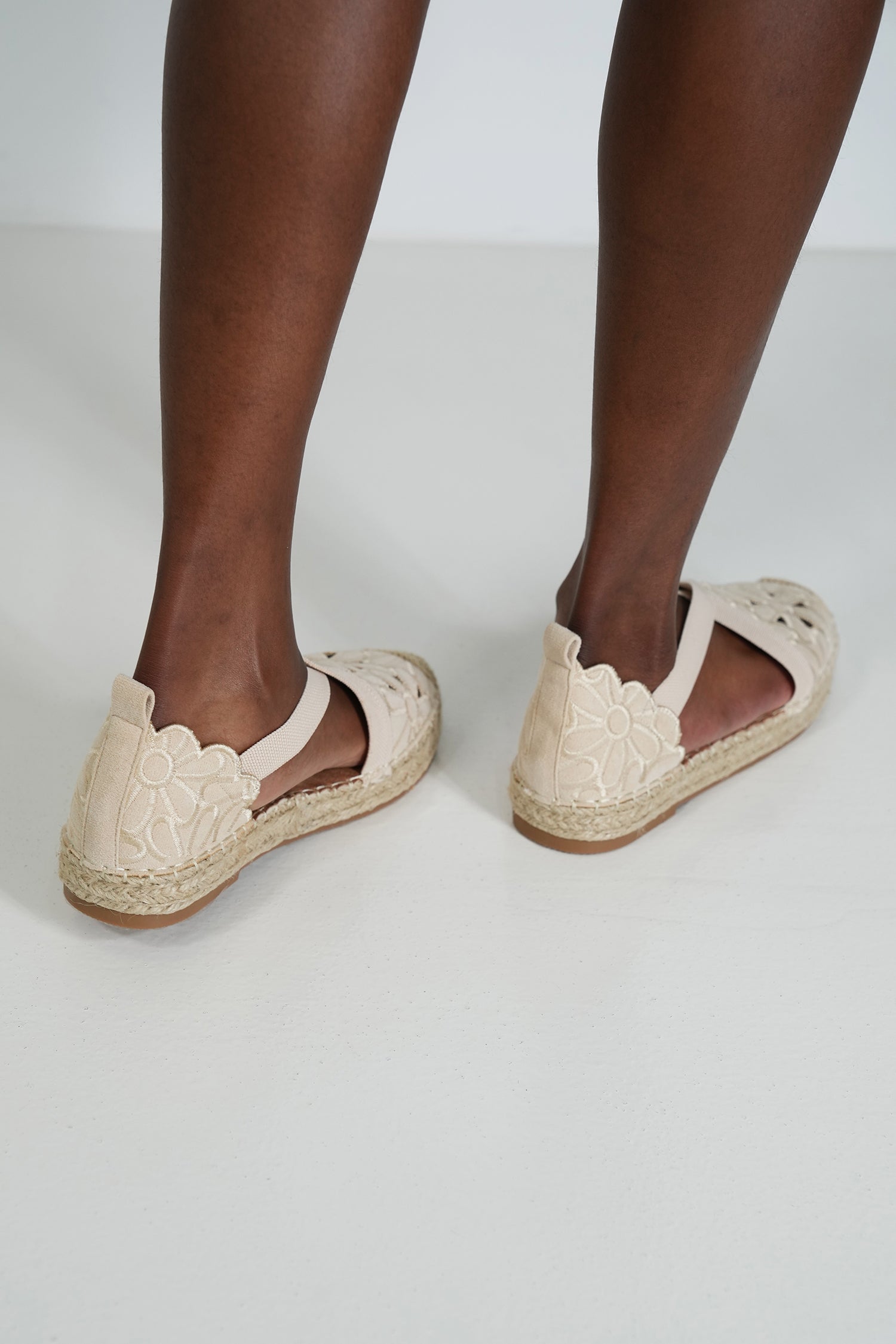 Cream Jenna Espadrille