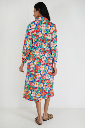 Floral Mandy Shirt Dress