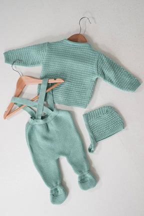 Mint/Green Knit Set