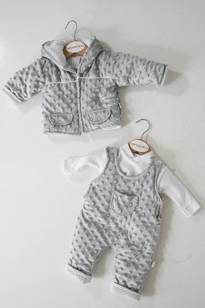 Grey Bobble Winter Set