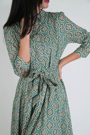 Sage Diyana Shirt Dress