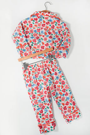 Orange Liberty Girls Long Set PJ