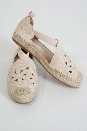 Cream Jenna Espadrille