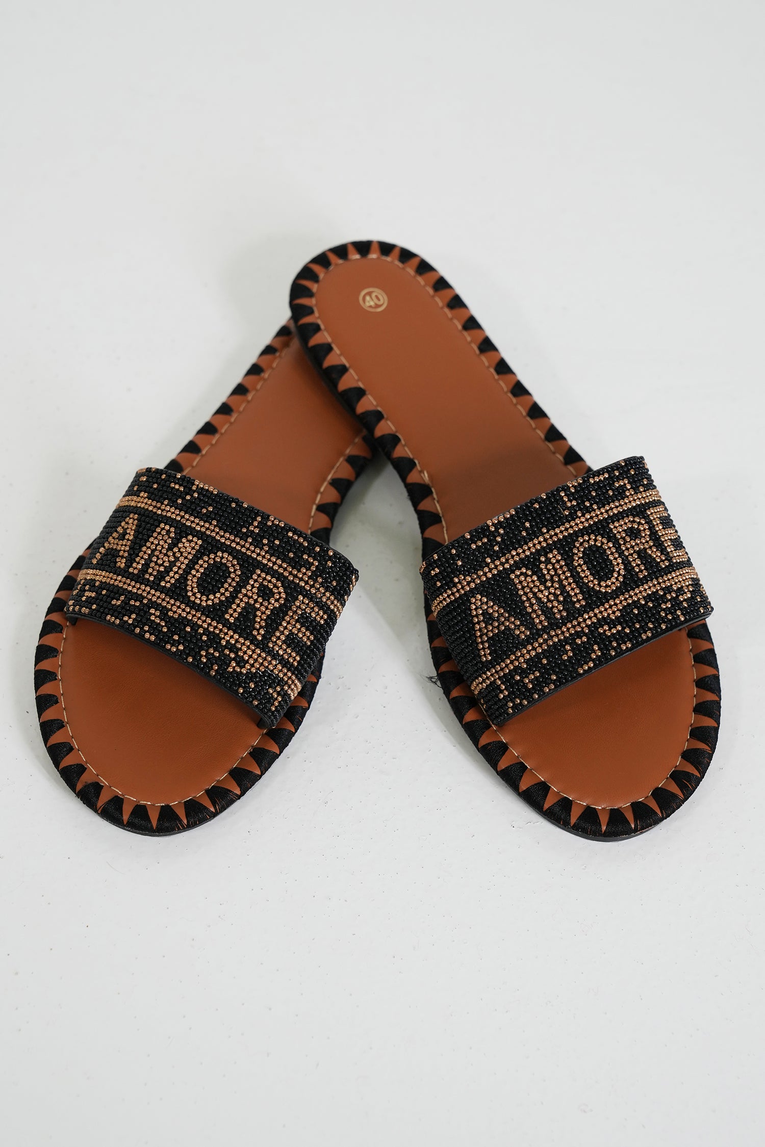 Black Amore Sandal