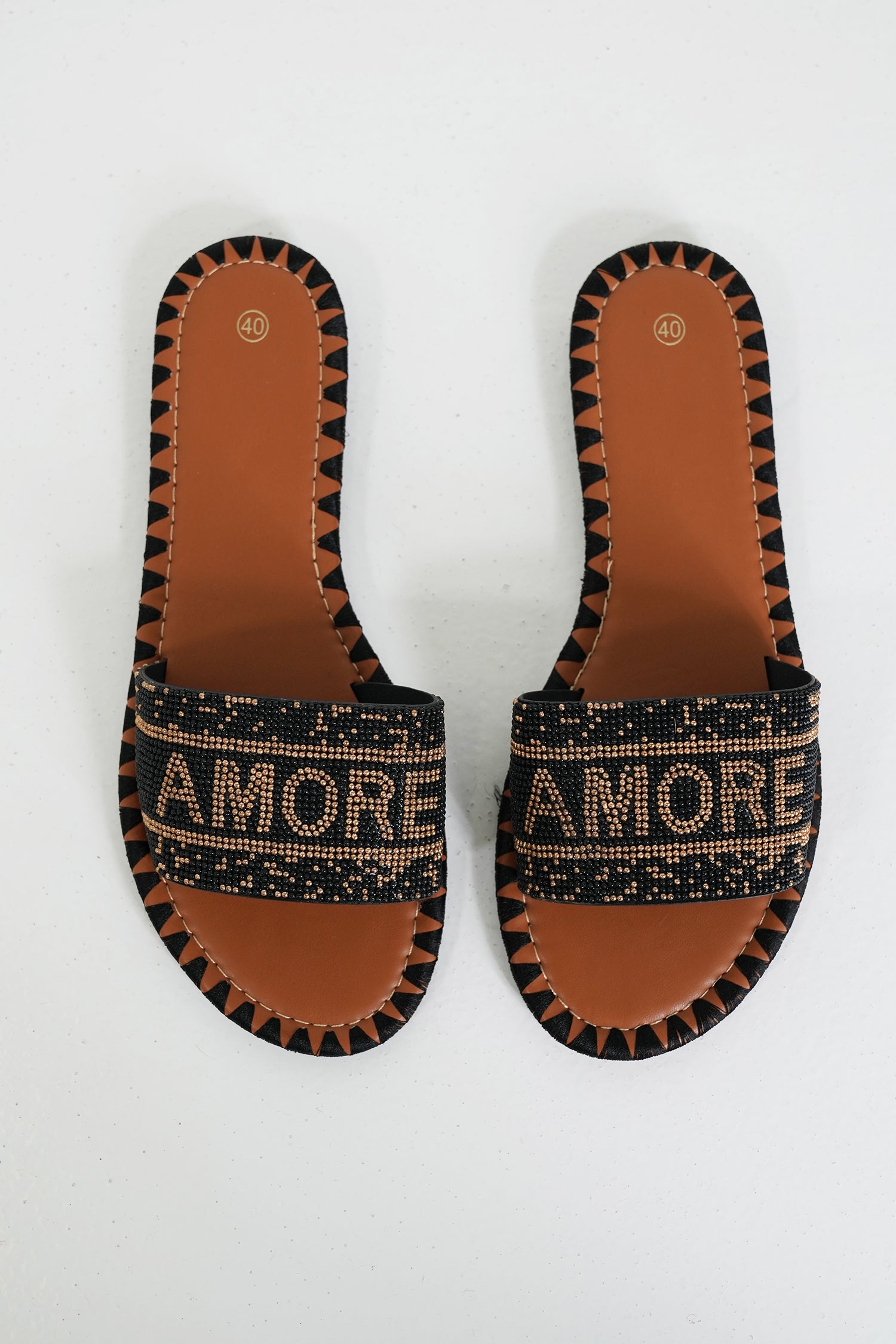 Black Amore Sandal