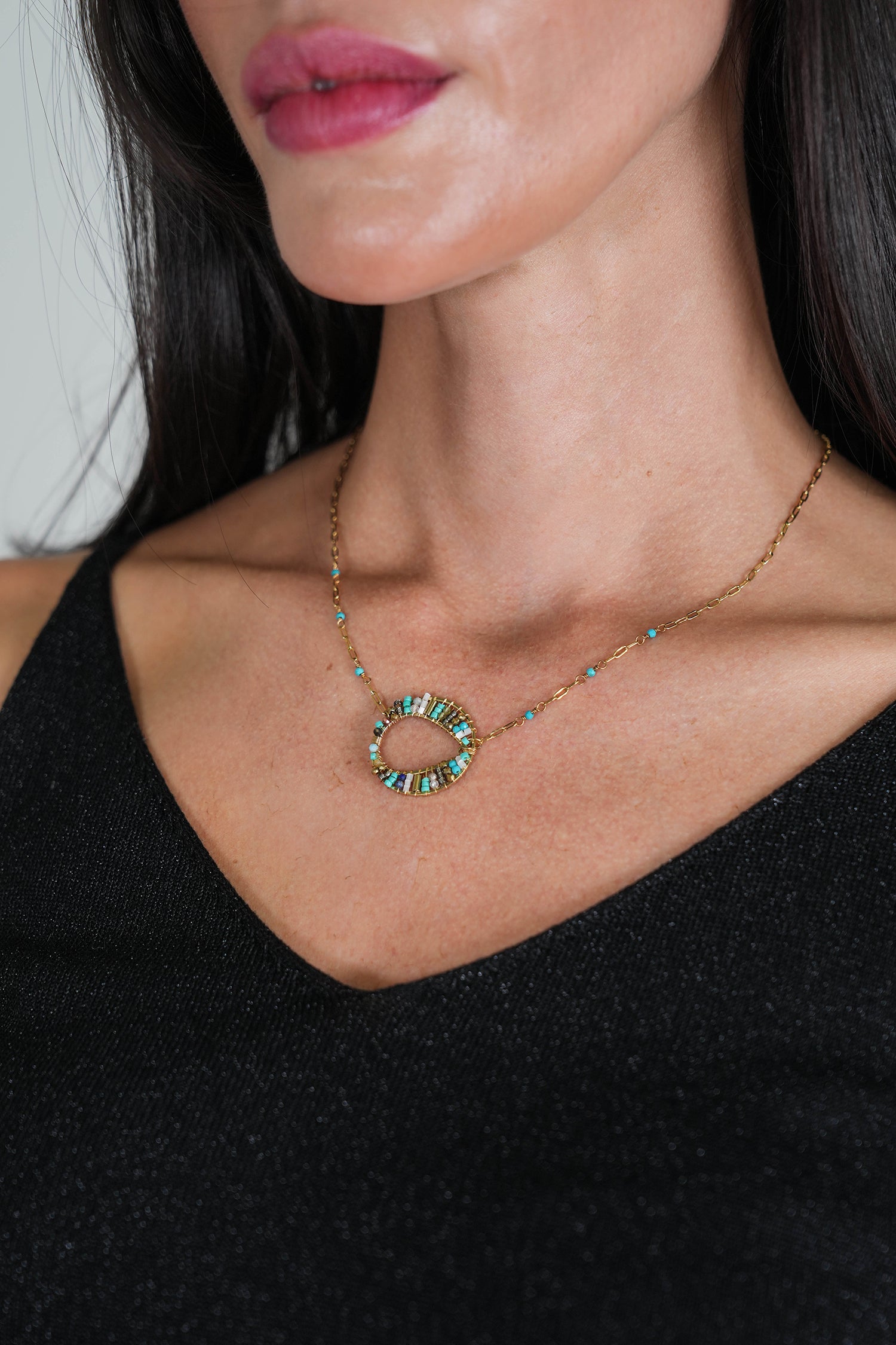 Turquoise Terry Necklace