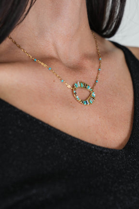 Turquoise Terry Necklace