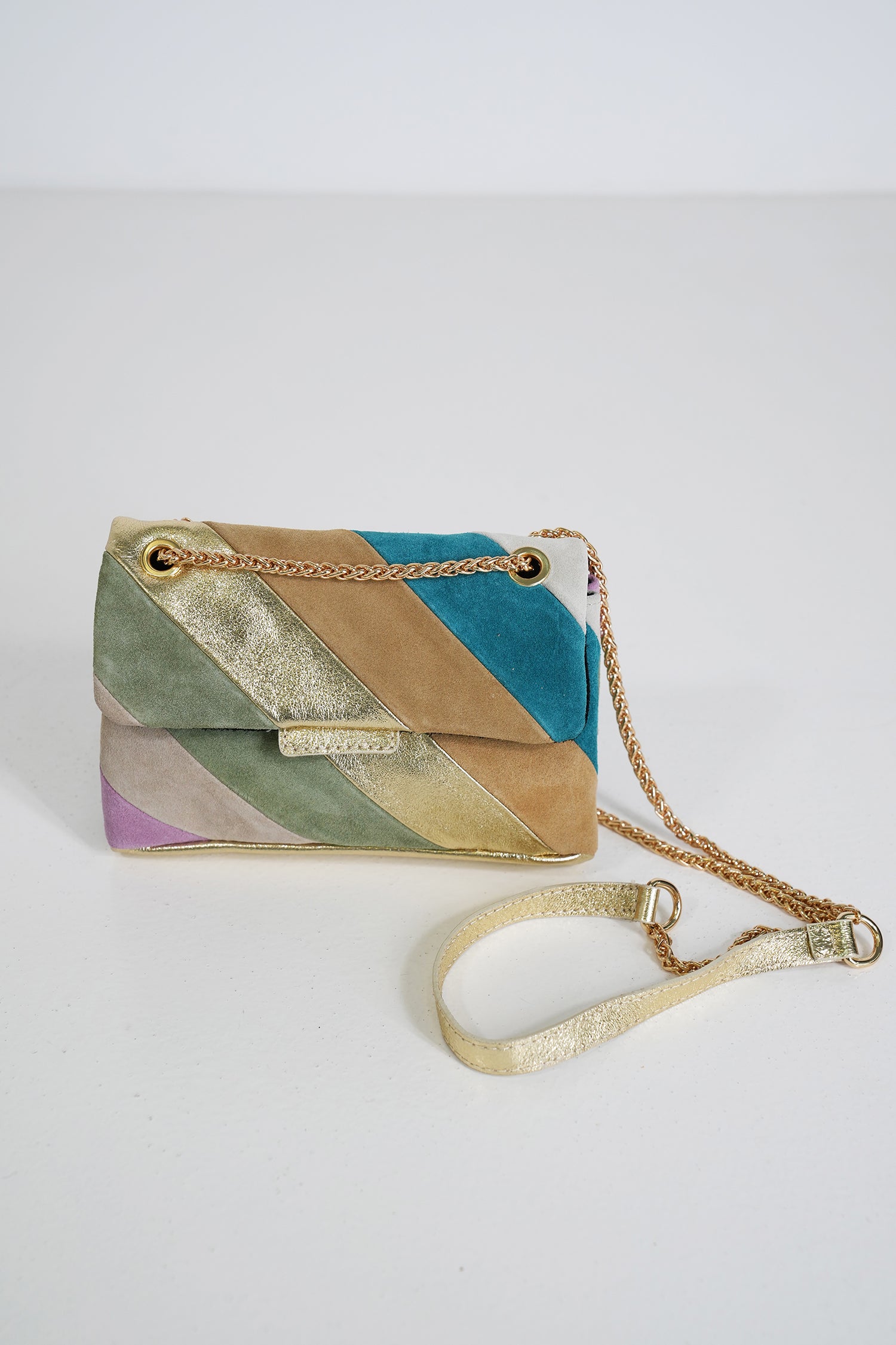 Multicolour Evening Bag