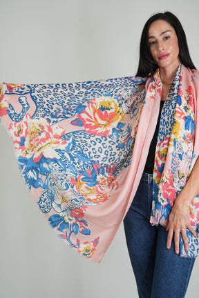 Blush Tropical Scarf