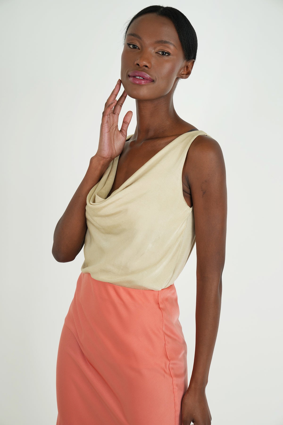 Beige Sally Top