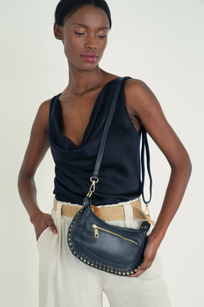 Navy Zaria Bag