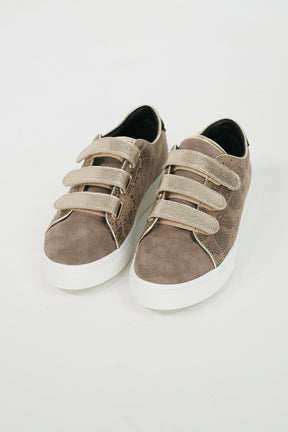 Taupe Snake Ady Sneaker