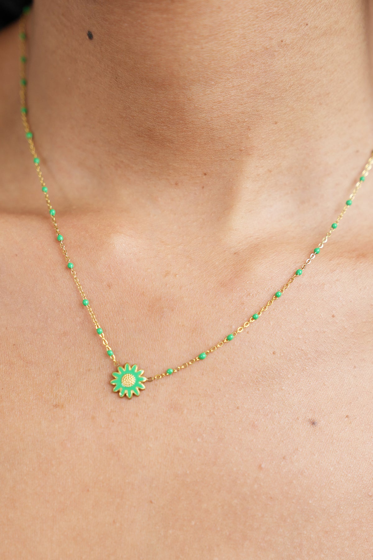 Green Delilah Necklace