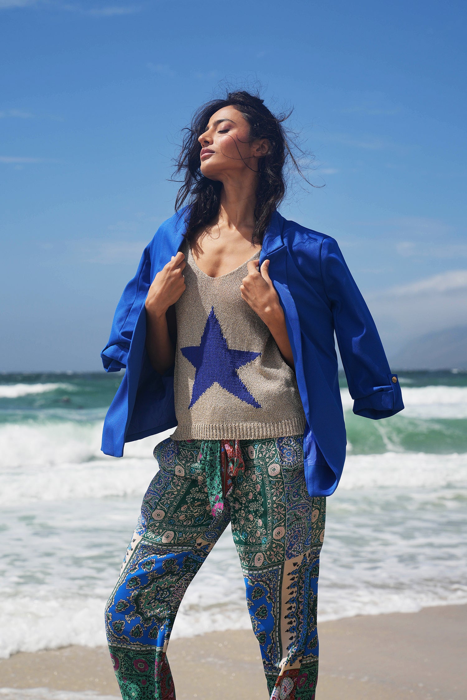 Cobalt Summer Blazer