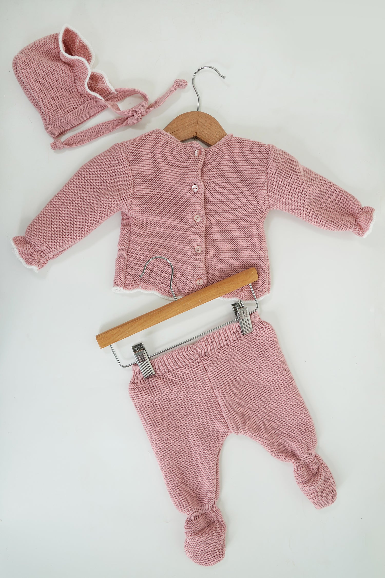 Blush Dotty Knit Set