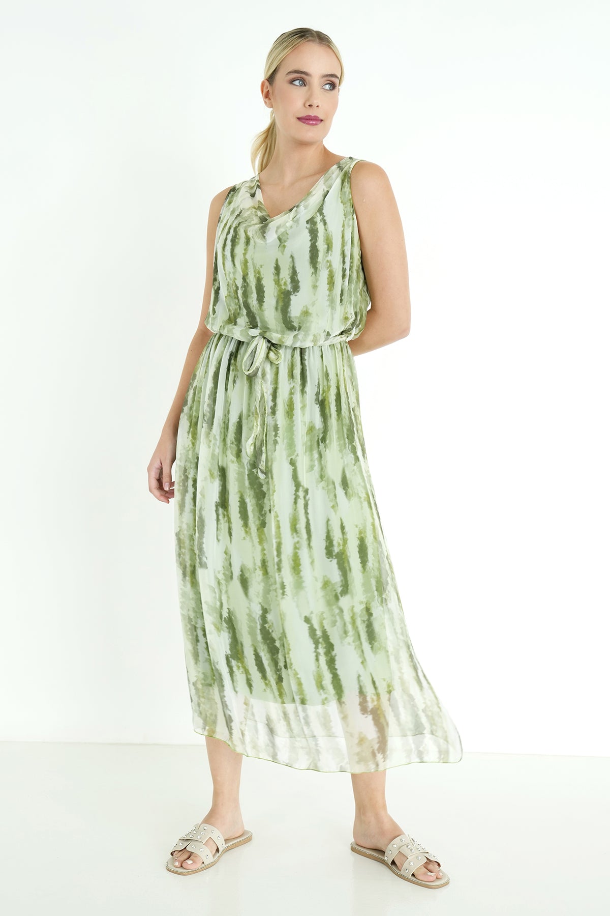 Olive Sophia Silk Dress