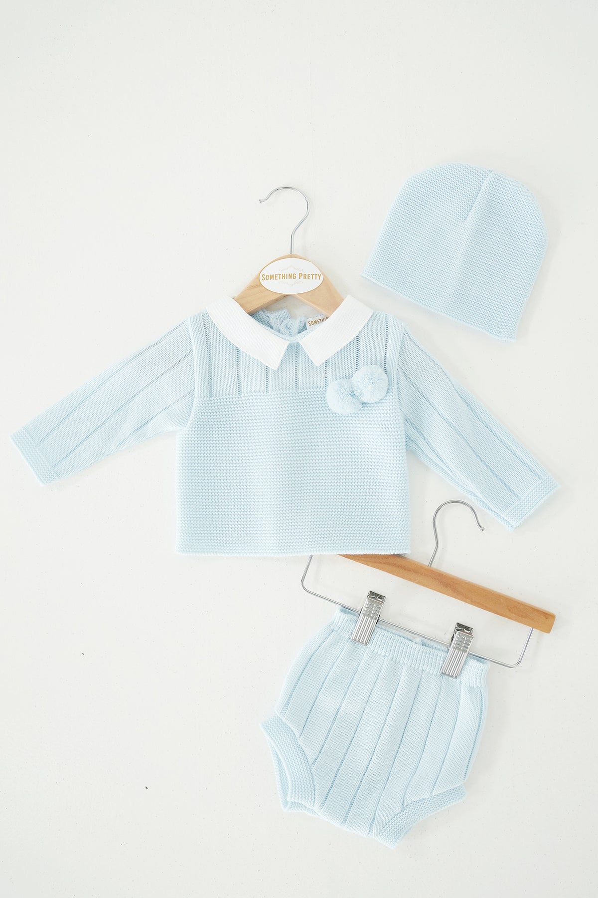 Blue Noa Knit Set